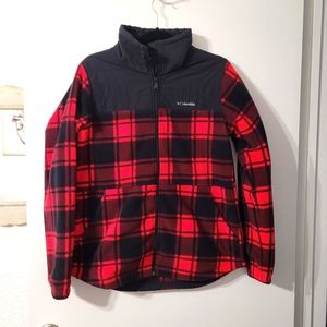 Columbia plaid jacket